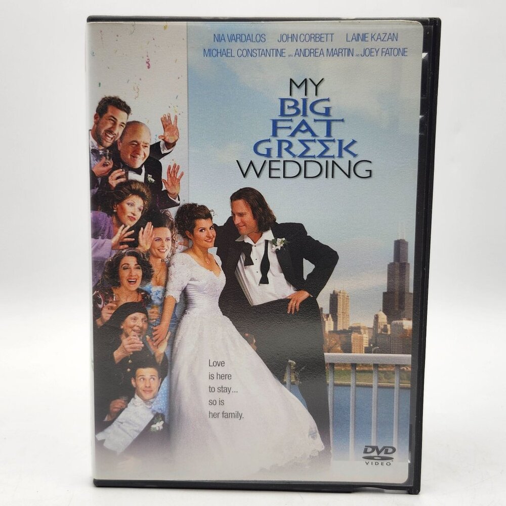 My Big Fat Greek Wedding DVD 2002 HBO Video Nia Vardalos John Corbett